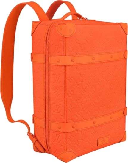 louis vuitton soft trunk backpack monogram mca orange|Authentic Louis Vuitton 2019 Ltd Ed. Solar Ray Soft Mini Trunk.